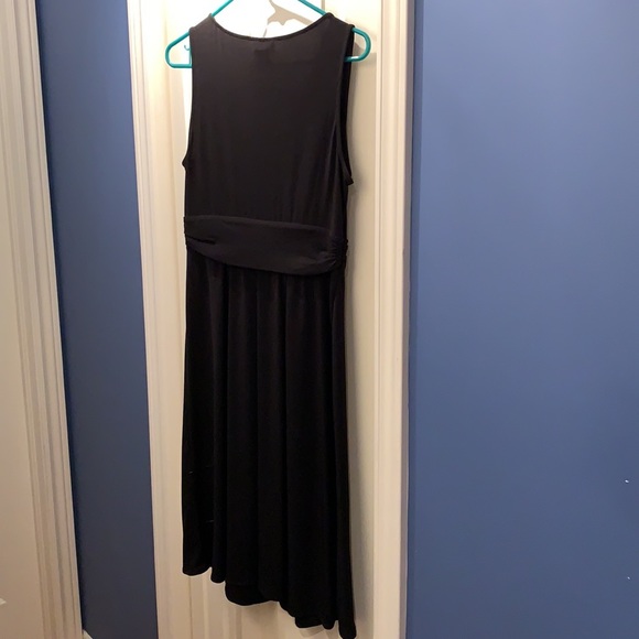 ✏️MAKE AN OFFER NWOT Motherhood Maternity Black Dress - size M - Picture 2 of 9